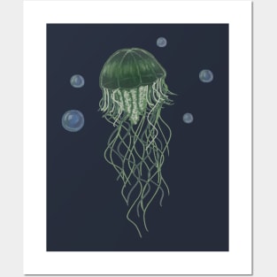 Mystical Jellyfish Posters and Art